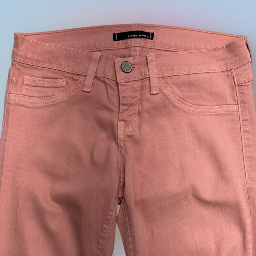 FLYING MONKEY Women’s 3 (juniors) Pink Skinny Jeans